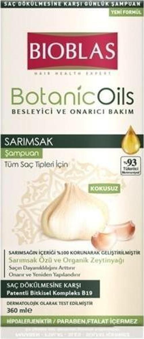 Şampuan 360 ml Botanik Sarımsak