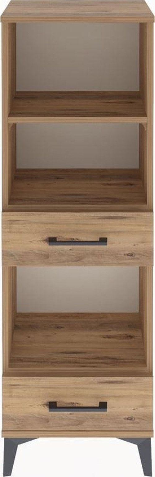 Arges Dolap 3 Raflı 2 Çekmeceli 44 x 30 x 134 cm Çam - Çam