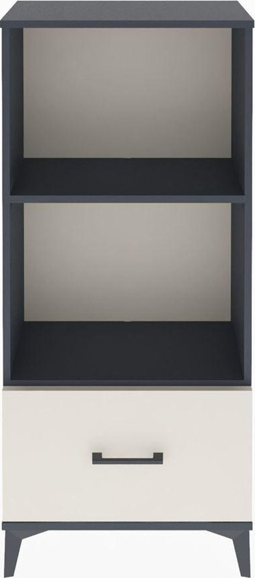 Arges Dolap 1 Raflı 1 Çekmeceli 60 x 30 x 134 cm Antrasit - Aytaşı