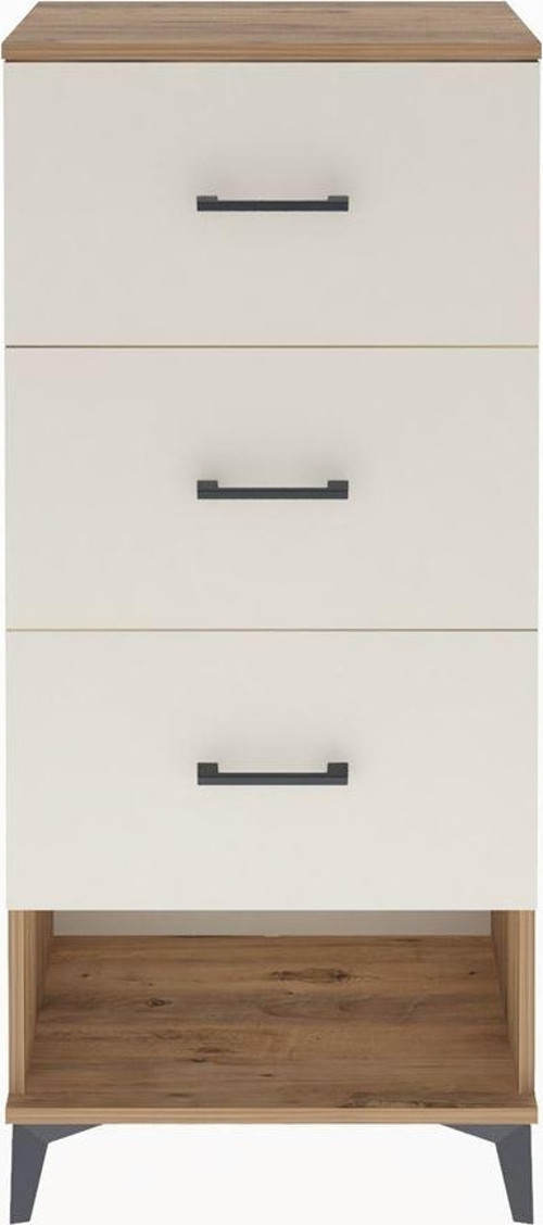 Arges Dolap 3 Çekmeceli 60x30x134 Çam-Aytaşı