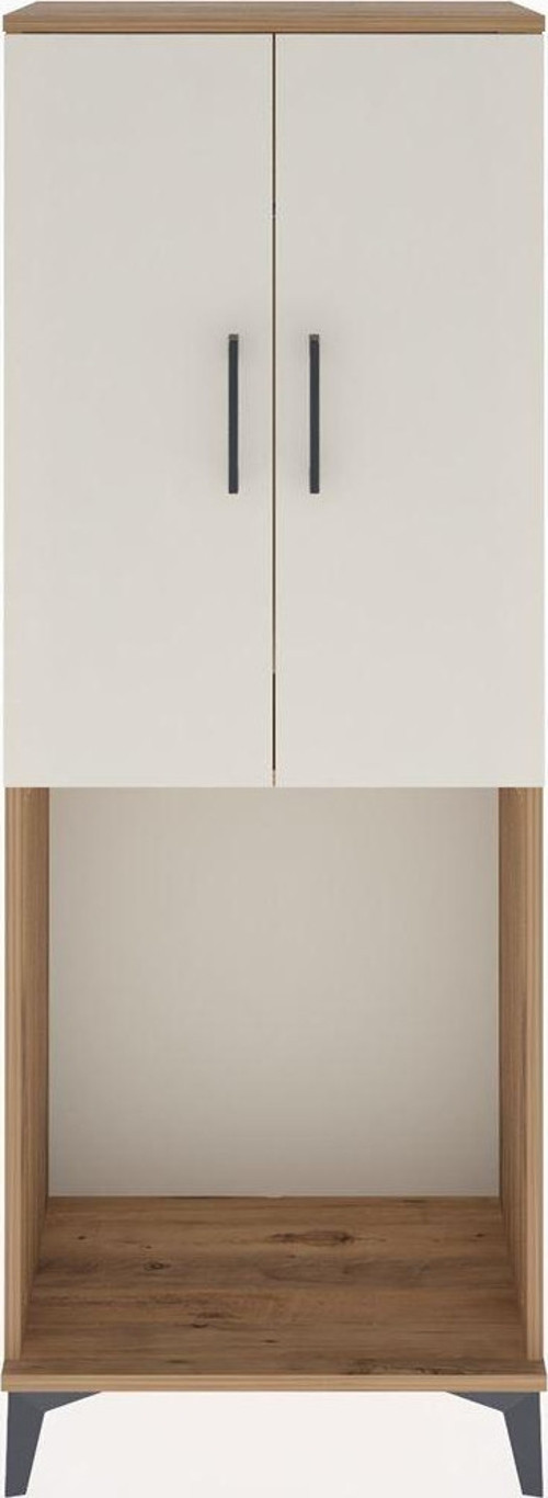 Arges Dolap 1 Raflı 2 Kapaklı 1 Askılı 60 x 30 x 163 cm Çam - Aytaşı