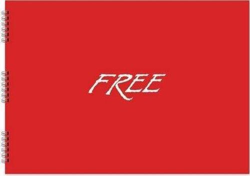 Keskin 25*35 25 Yaprak Free PP Kapak  Resim Defter Kırmızı