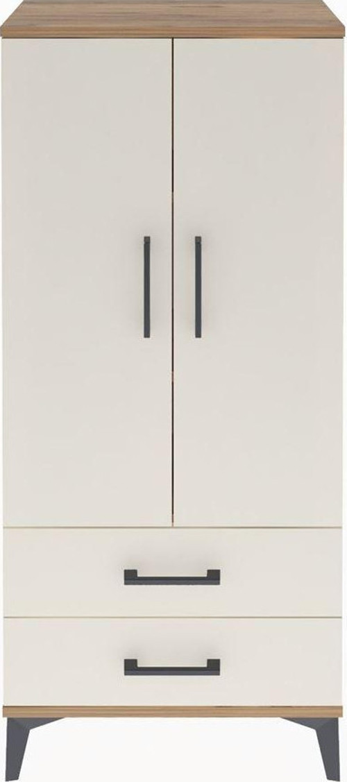 Arges Dolap 3 Raflı 2 Çekmeceli 2 Kapaklı 60 x 30 x 134 cm Çam - Aytaşı