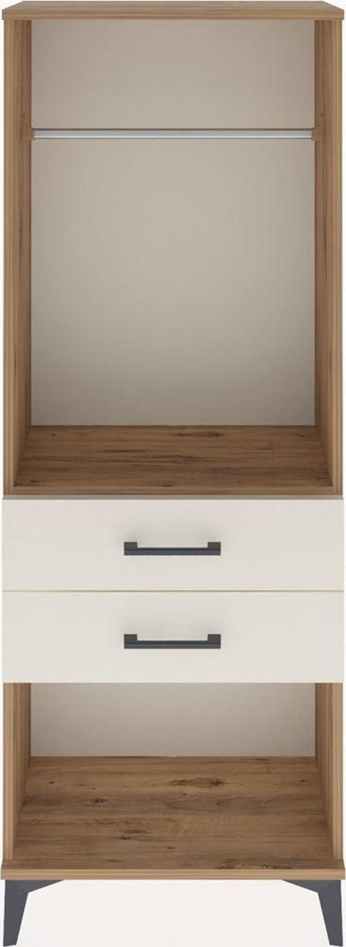 Arges Dolap 1 Raflı 2 Çekmeceli 1 Askılı 60 x 30 x 163 cm Çam - Aytaşı
