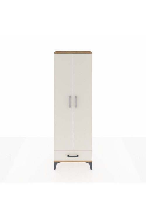 Arges Dolap 2 Raflı 1 Çekmeceli 1 Askılı 60 x 30 x 182 cm Çam - Aytaşı