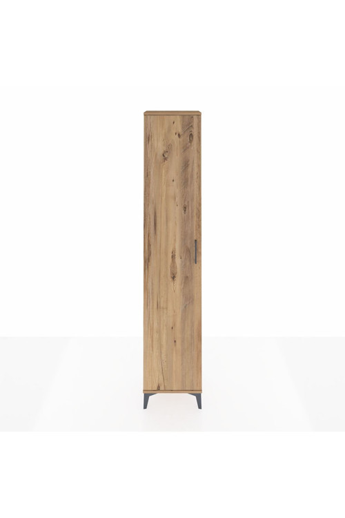 Arges Dolap 5 Raflı 1 Kapaklı 44 x 30 x 221 cm Çam - Çam