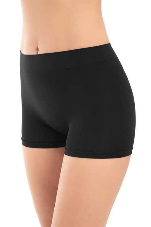 Premium - Kadın Siyah Ultra-Rahat Seamless Boxer