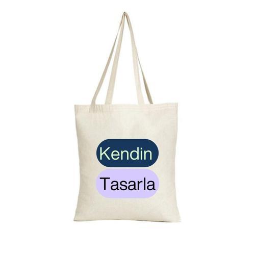 Kendin Tasarla – Kişiye Özel Baskılı Keten Bez Çanta