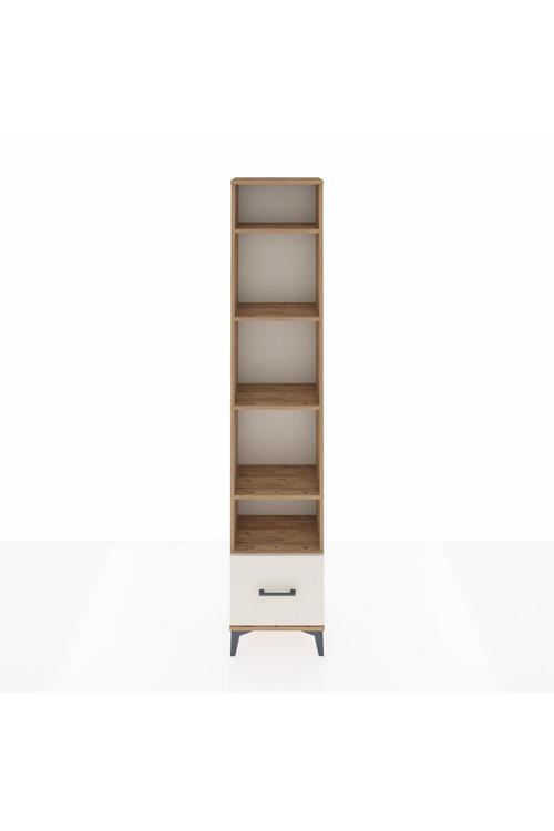 Arges Dolap 5 Raflı Tek Çekmeceli 44 x 30 x 221 Çam-Aytaşı