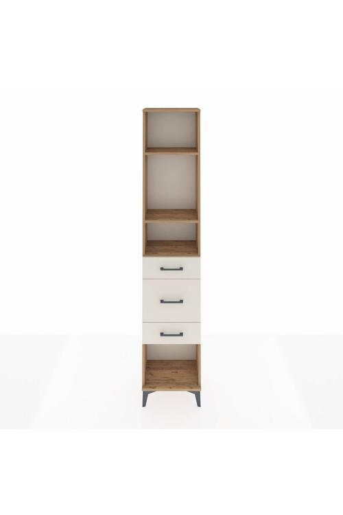 Arges Dolap 3 Raflı 3 Çekmeceli 44 x 30 x 221 Çam-Aytaşı