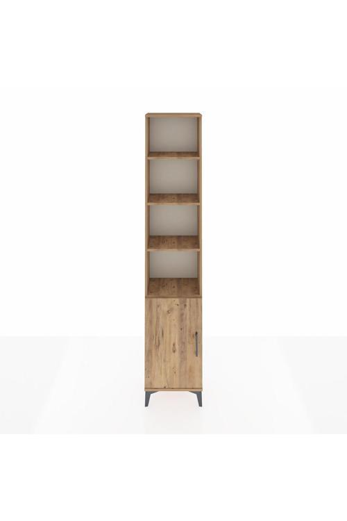 Arges Dolap 5 Raflı Tek Kapaklı 44 x 30 x 221 Çam-Çam