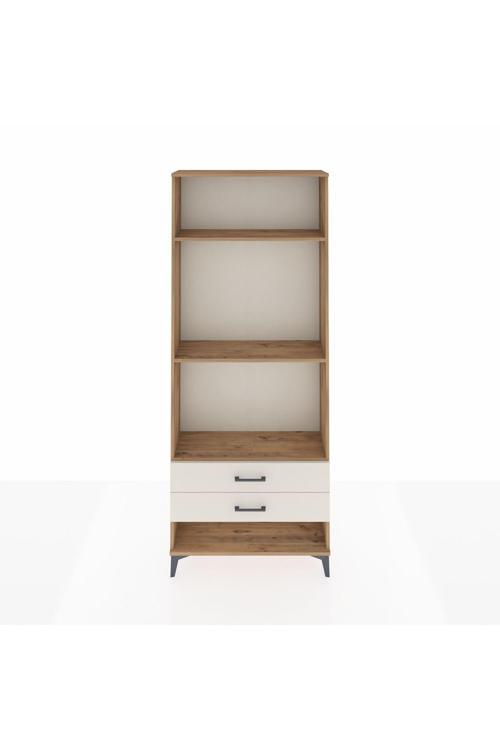Arges Dolap 3 Raflı 2 Çekmeceli 88 x 30 x 221 Çam-Aytaşı