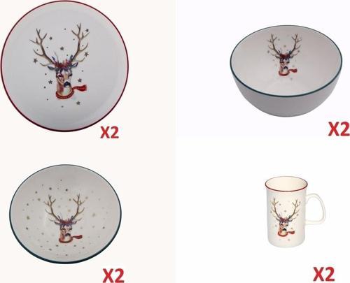 Winter Kahvaltı Ve Servis Takımı 2 Kişilik 8 Parça