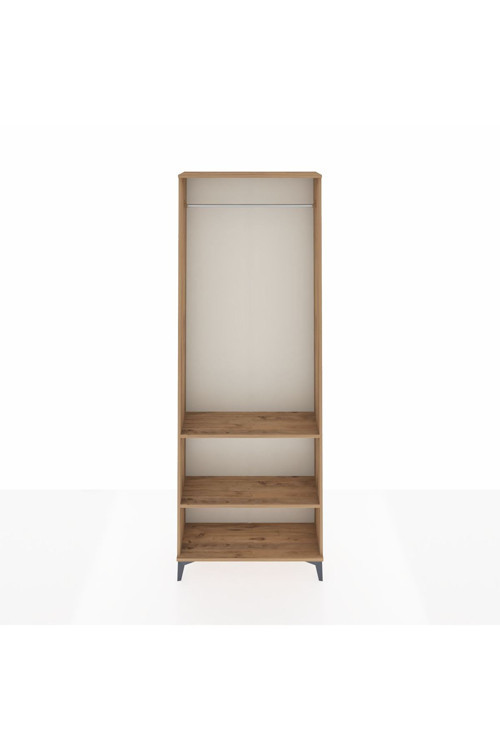 Arges Dolap 2 Raflı 1 Askılı 88 x 30 x 243 cm Çam - Çam