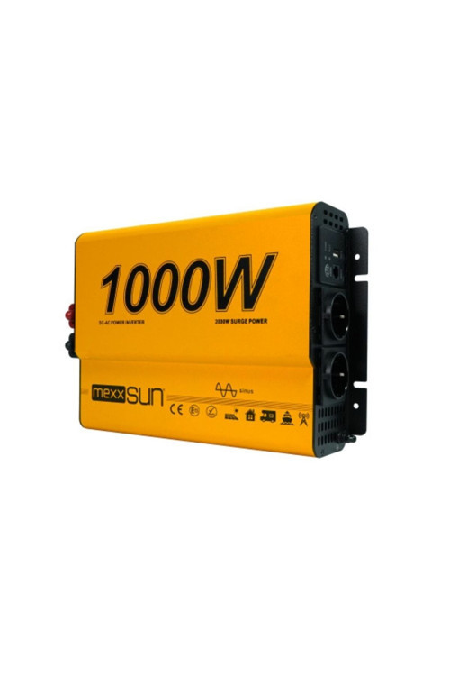 12V Volt - 1000W Watt Tam Sinüs İnverter (220V Çevirici)