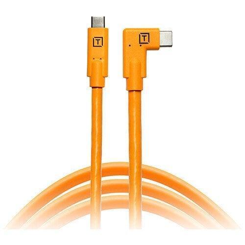 USB-C to USB-C Right Angle 4.6m Orange (CUC15RT-ORG)