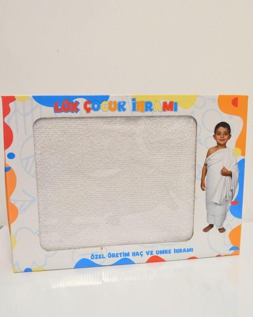 Çocuk İhram Takımı – Pamuklu, Terletmeyen, Hac ve Umre İçin Rahat Kullanım