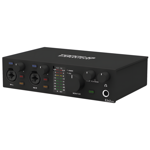 E2x2 OTG Ses Kartı (Siyah)