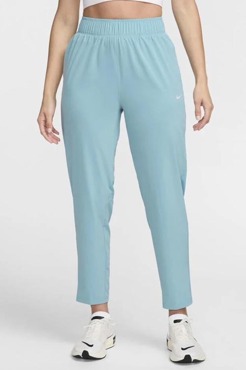 Dri Fit Fast Mid Rise 7/8 Length Running Pant Kadın Reflektörlü Koşu Antrenman Eşofman Altı Açık Mavi