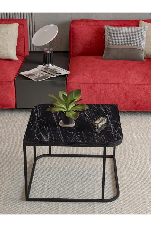 Orta Sehpa Ve Zigon Sehpa V Lüx 5'Li Set Bendir