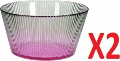 Tirius Pembe-K.Yeşil Kase 11 cm 2'li 04FIA002620