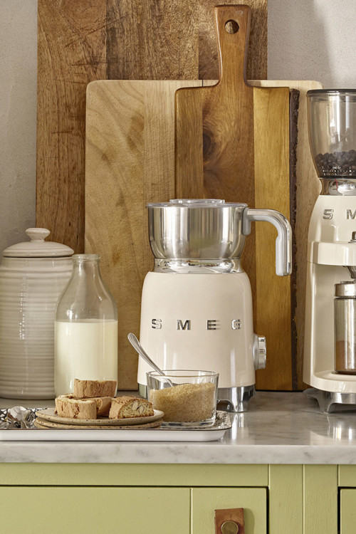 50'S Style Süt Köpürtme Makinesi Krem