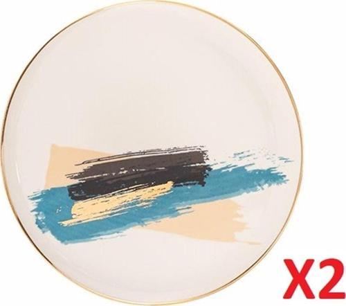 Dash Düz Pasta Tabağı 21cm 2'li 04alm007904