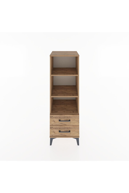 Hyperion Dolap 3 Raflı 2 Çekmeceli 44 x 44 x 134 cm Çam - Çam