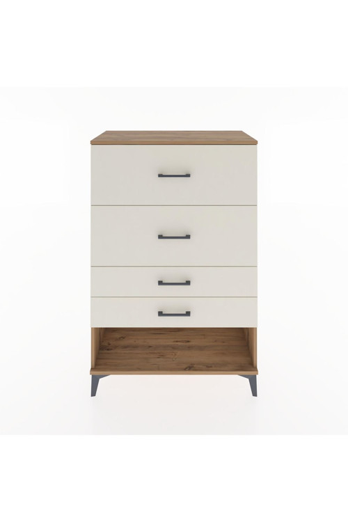 Hyperion Dolap 4 Çekmeceli 88x44x134 Çam-Aytaşı