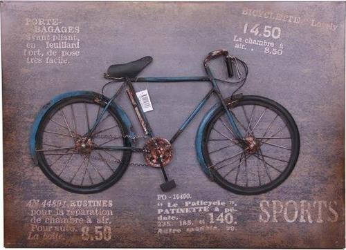Bisiklet Tablo Vintage Pano Ev Ofis Hediyelik