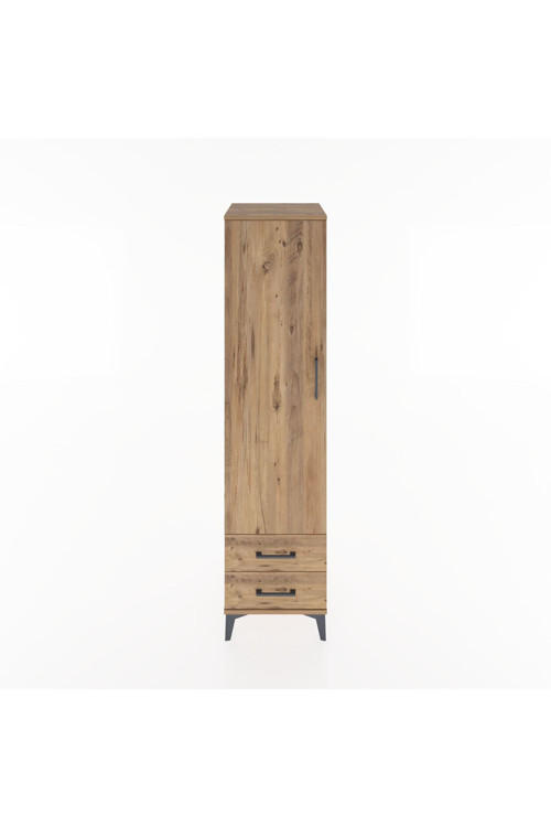 Hyperion Dolap 1 Raflı 2 Çekmeceli 1 Askılı 44 x 44 x 182 cm Çam - Çam