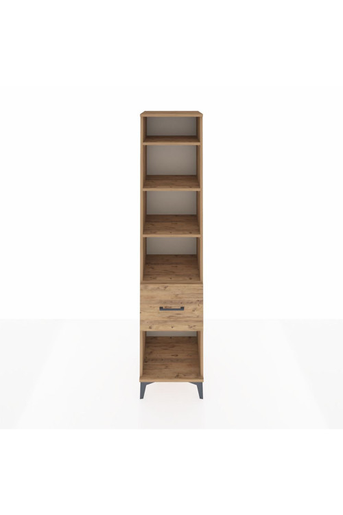 Hyperion Dolap 4 Raflı 1 Çekmeceli 44 x 44 x 195 cm Çam - Çam