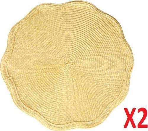 Priya Sarı Amerikan Servis 38cm 2'li 04STY007367