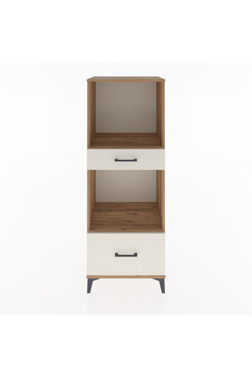 Hyperion Dolap 2 Raflı 2 Çekmeceli 60x44x163 Çam-Aytaşı