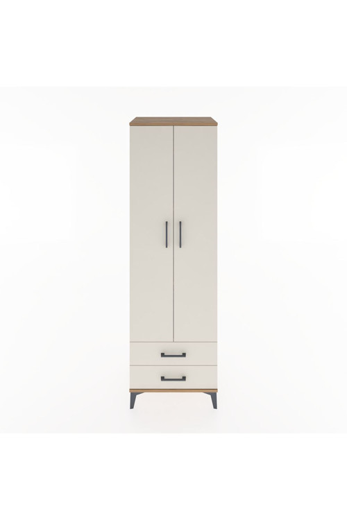 Hyperion Dolap 4 Raflı 2 Çekmeceli 2 Kapaklı 60 x 44 x 195 cm Çam - Aytaşı