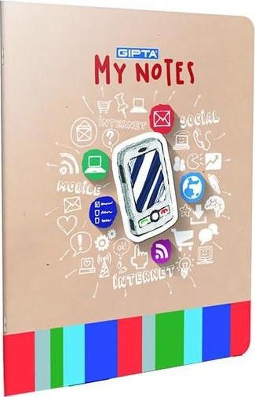 X Notes Defter Pp Kapak A4 40 Yaprak