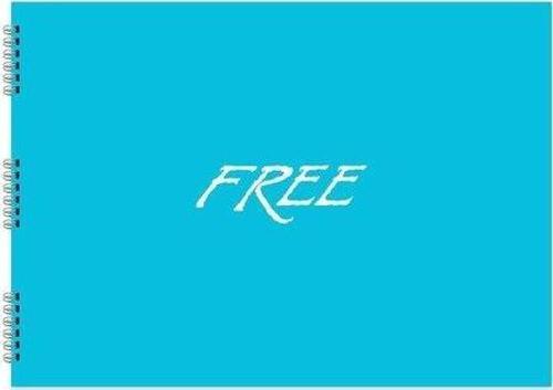 Keskin 25*35 25 Yaprak Free PP Kapak  Resim Defter Mavi