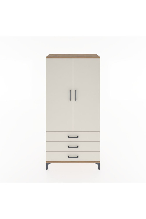 Hyperion Dolap 1 Raflı 3 Çekmeceli 1 Askılı 88 x 44 x 182 cm Çam - Aytaşı