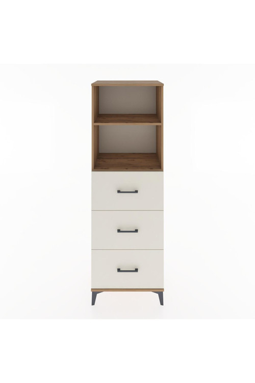 Hyperion Dolap 2 Raflı 3 Çekmeceli 60 x 44 x 182 cm Çam - Aytaşı