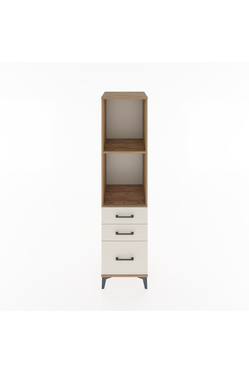 Hyperion Dolap 2 Raflı 3 Çekmeceli 44 x 44 x 182 cm Çam - Aytaşı