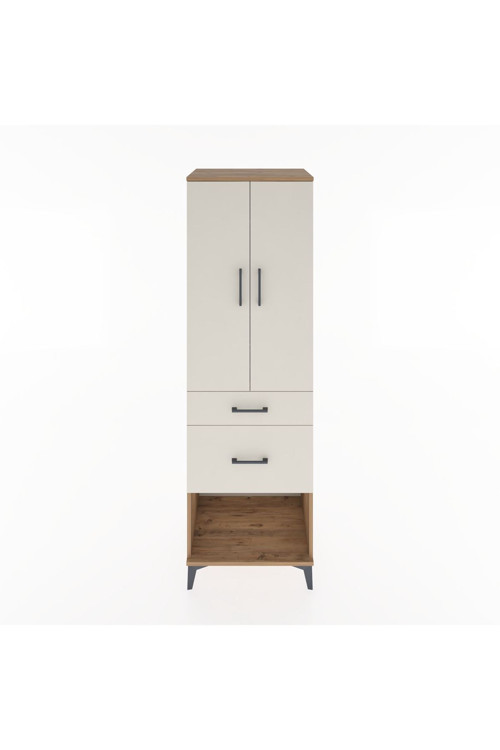 Hyperion Dolap 1 Raflı 2 Çekmeceli 1 Askılı 60 x 44 x 195 cm Çam - Aytaşı