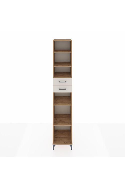 Hyperion Dolap 5 Raflı 2 Çekmeceli 44 x 44 x 243 cm Çam - Aytaşı
