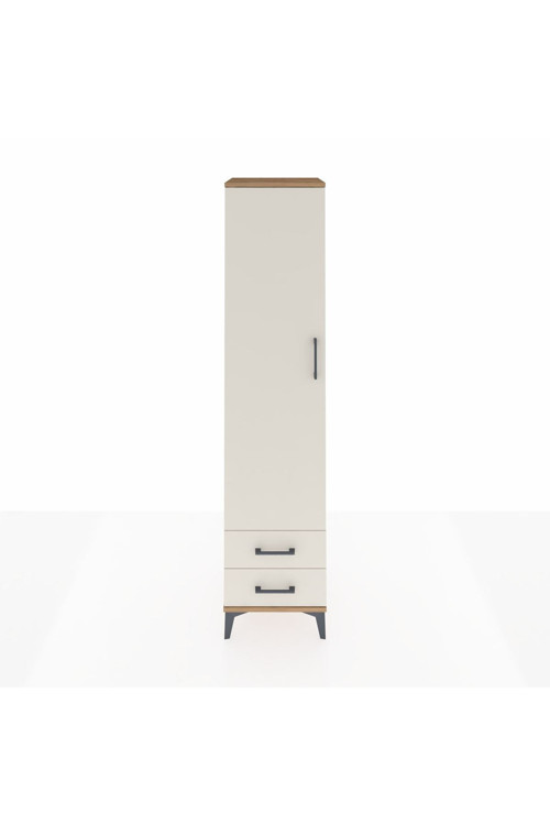 Hyperion Dolap 5 Raflı 2 Çekmeceli 1 Kapaklı 44 x 44 x 195 cm Çam - Aytaşı