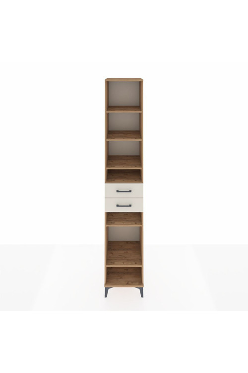Hyperion Dolap 6 Raflı 2 Çekmeceli 44x44x243 Çam-Aytaşı