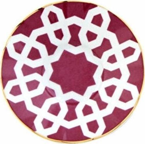 Morocco Ergonomik Çay Tabak Ds5 Fuşya 12 Cm