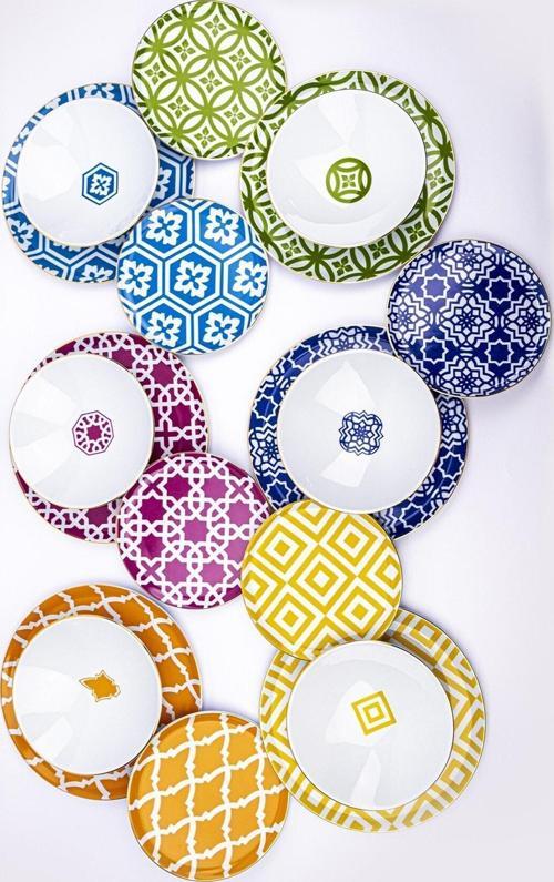 Morocco Yemek Takımı 6 Kişilik 18 Parça