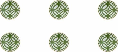Morocco Yeşil Çay Tabağı 12 cm 6'lı