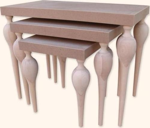 Zigon ILGZ 18086 TOMBUL Model Kayın Klasik Balon Ayak Model MDF tabla HAM El yapı