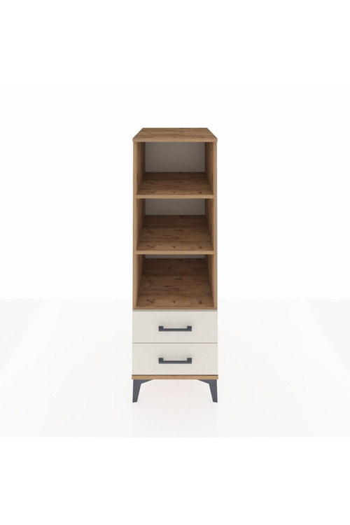 Kronos Dolap 3 Raflı 2 Çekmeceli 44 x 59 x 134 cm Çam - Aytaşı