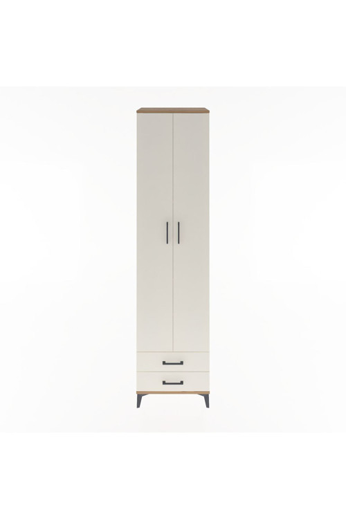 Hyperion Dolap 6 Raflı 2 Çekmeceli 2 Kapaklı 60 x 44 x 243 cm Çam - Aytaşı